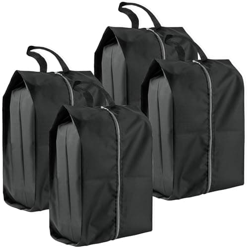 Shoe Bags for Travel Extra-Durable Travel Shoe Bags (4-Pack)