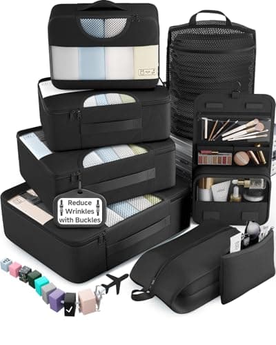 Veken Veken 10-Set Packing Cubes