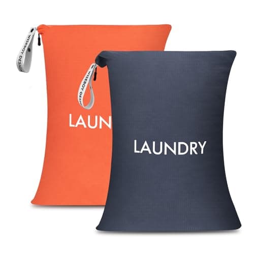 WiseBoy WiseBoy Zippered Travel Laundry Bags (2-Pack)