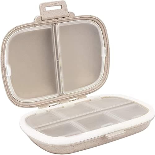 Holii Holii Travel Pill Organizer, 8 Compartments