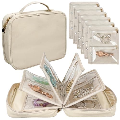 LingLingo LingLingo Travel Jewelry Binder (24 Pouches)