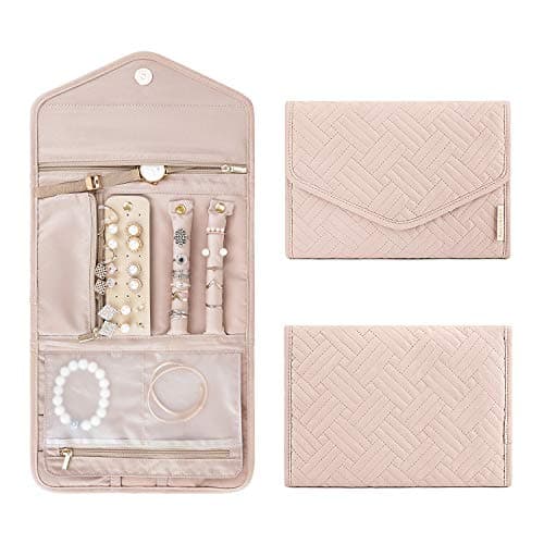 BAGSMART BAGSMART Travel Jewelry Organizer Roll